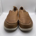 Crocs Walu Loafers Men s Size 11 Beige Cream Activewear Summer Boating