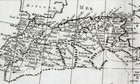 1780 Bonne Map North Africa Barbary Coast Morocco Algeria Tripoli Libya Egypt