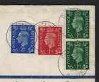 1937 Great Britain Kgvi Fdc - Scott  235-6   239  sg  462-3   466  -   d  1d  2  d