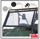 Utv Front Windshield For Polaris Ranger 2002 To 2008