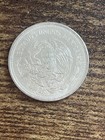 1984 Mexico 1 One Peso Stainless Steel Jose Morelos Actual Coin Tb4532 