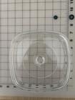 Vintage Pyrex Corningware  A-7-c Clear Glass 7    Square Casserole Lid Only