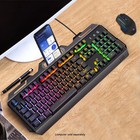 Wired Gaming Keyboard   Mouse Combo - Anti-ghosting Multi-key  7-rgb Backlights