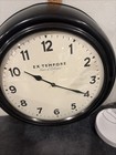 Restoration Hardware 14    Ex Tempore Gare D    Orleans Railroad Clock Black