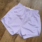 Vtg Dodger Gym Shorts Athletic Nos 70s 80s Polyester Purple New Girl Youth Large