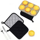 Joyhalo 4 Pack Pot Holders For Kitchen Heat Resistant Pot Holders Sets Oven Hot