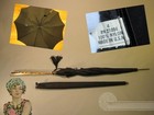 1950s Vintage Umbrella - Usa Made - Parasol Lightweight Antique Victorian Style