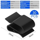 30 Pcs Trailer Frame Wire Clips Metal Trailer Wire Clips For Boat Trailer Camper