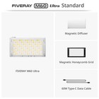 Zhiyun Fiveray M60 Ultra Rgb 60w 2500-10000k Pocket Led Video Light Photography