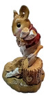 Wee Forest Folk Woody Woodmouse Retired 2001 Choppin Birch Trees Mint Wff Box