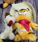 Vintage Garfield Plush Lot Dakin  Nanco Arlene 1980s  4 Figurines