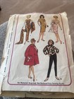 Vintage 60s Mattel Barbie Mccall s Printed Pattern 7137 Cut