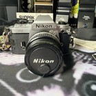 Mint Nikon Fg 35mm Film Camera Lot Ultimate Estate Time Capsule Tested Pristine