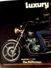 1980 Suzuki Gs-1100l Motorcycle Print Ad 