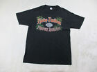 Harley Davidson Shirt Mens Large Black Bahamas Motorcycle Biker Rider Casual 