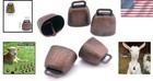 5 Pack Grazing Copper Bells  Metal Cow Bells For Dogs  Animal Copper Loud Bronze