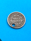 1839 Seated Liberty Half Dime No Drapery Ef Au Details Holed Tough Date 