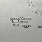 Vintage Circus Vargas Layout Plans Hippodrome - Location Unknown - 2000s - L1