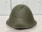 Ww2 D-day Pattern British Mkiv Turtle Helmet With Vintage Collectors Ad 
