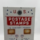 Vintage Usps Us Mail Postage Stamp Machine Dispenser Coin 10x10 Cent Vending