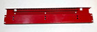 Seeburg 100w Select-o-matic 1953 Selection Indicator Plate Mechanism Cover Red