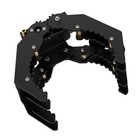 Mechanical Robot Arm Claw Gripper - Black Servo-free Robotic Hand For Projects