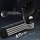 Punch Bag Mma Gloves Half Finger Adjustable Mitts Wrist Support Boxing Gloves   