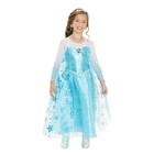 Disney Frozen Elsa Classic Dress Girls Size 7 8 Costume Blue Princess New