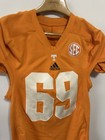 Tennessee Volunteers Team Issued Football Jersey 69 Adidas Game Worn Sec 3xl
