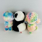 Ty Beanie Boos Animals Kids Pretend Play Ming Hope Rainbow 3 Piece Lot