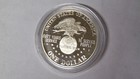 Proof 1991-s Uso 50th Anniversary Commemorative 90  Silver Dollar In Capsule