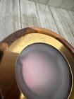 Vtg 98 Michael Collier Oil Kaleidoscope Crafted Multiple Woods Brass Desk Decor