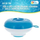 Floating 1  Tablet Swimming Pool Spa Chemical 5  Dispenser Collapsible