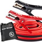 Cartman 6 Gauge 16 Feet Jumper Cables Ul Listed Heavy Duty Booster Cables
