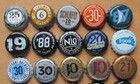 25 Different Most Anniversary Obsolete Discontinued Beer Bottle Caps Lot 3