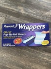 2 Reynolds Wrappers Aluminum Foil 25 Count Pre Cut Pop Up Foil Sheets New
