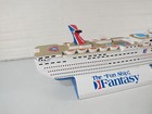 Carnival Fantasy Cruise Line Ship Model Boat Replica Figurine 8  Rare   Retired