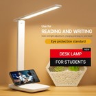 Led Desk Light Touch Sensor Table Bedside Reading Lamp Usb Rechargeable Dimmable