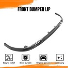 Front Bumper Lip Spoiler For 2011-2016 Toyota Sienna Se Pu Black Front Splitter