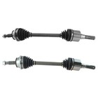 Rear Cv Axle Shafts With Hubs And Wheel Bearings Kit Set For Ford Mercury Suv