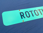 Vtg Rototillers Double Sided Metal Advertising Sign Garage Farm Shop 30  X 5 