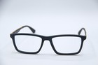 New Ray-ban Rb 7056 5644 Matte Black Gold Authentic Frames Eyeglasses 55-17
