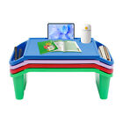 Children Kids Lap Desk With Pocket Tray Multipurpose Activity Table Laptop Slots