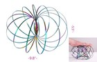 3 Pack Spinner Ring Arm Magic Spring Arm Sculpture Ring Colored Magic Kinetic   