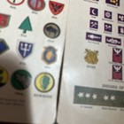 Vintage Insignia Of The Army Navy   Marine Corps Brochure  Wwii Era Kg Jd
