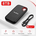 External Hard Drive 8tb High Speed Capacity Solid State Usb3 2 Laptop Mac And Pc