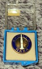 Vintage Nasa Apollo 1 Lapel Pin Space Mission Enamel 1969 Moon Box Employee Vtg