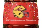 New Arizona State 2024 Football Conference Champions Coca-cola Glass Bottle Asu