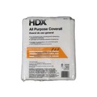Hdx All Purpose White Lightweight Coverall