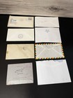 Worldwide Airmail Cover China Costa Rica Nepal Canada Fdc Mixed Lot Of 8